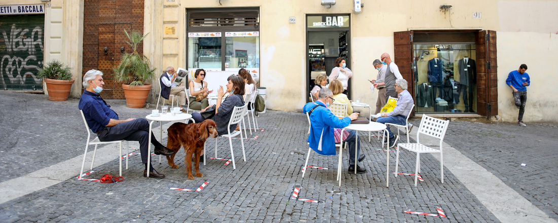 Watch the talk: Physical distancing and sociality in urban space