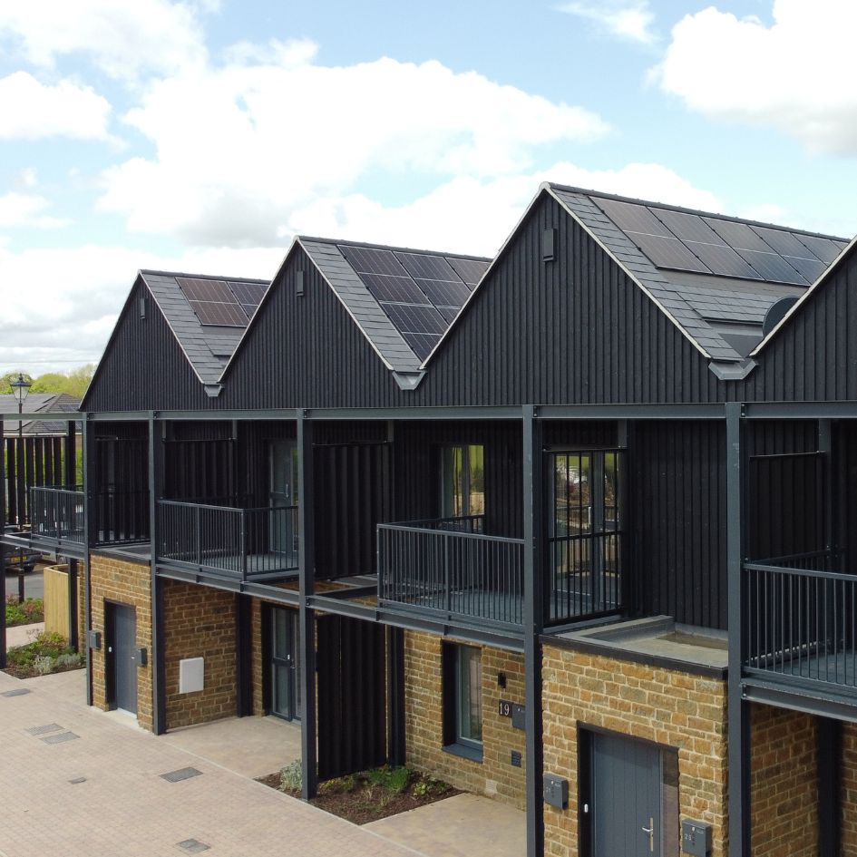 The Bourne, Hook Norton for Hook Norton Community Land Trust Project and Greencore Homes with Charlie Luxton Design