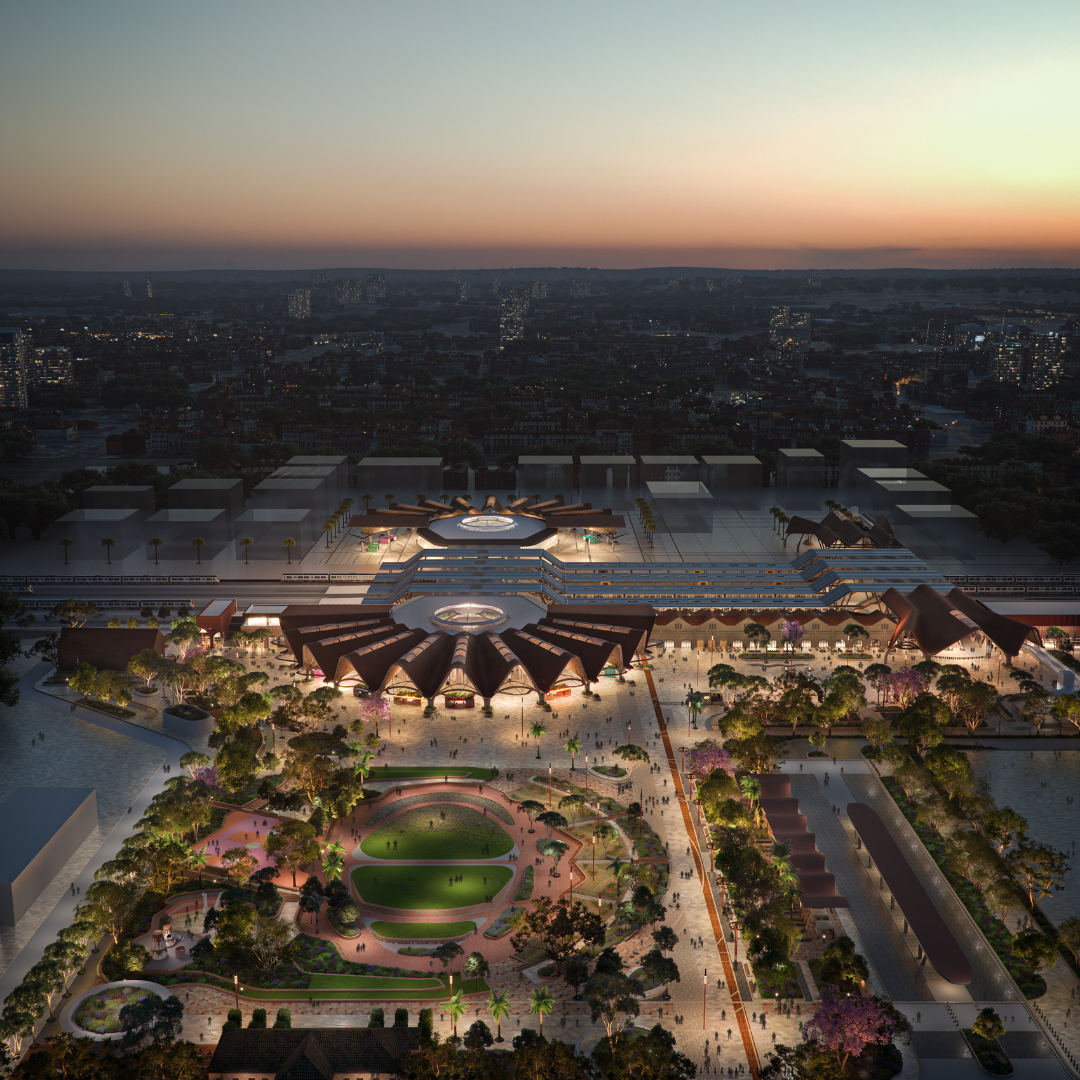 Nairobi Central Station, Nairobi, Kenya for the Kenya Railway Company with AtkinsR&eacute;alis, Howard Humphreys and Mace