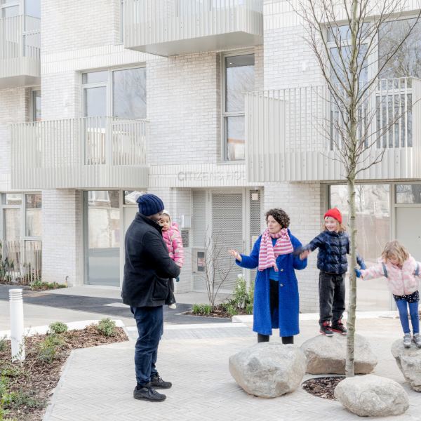Citizens House, London Borough of Lewisham for London Community Land Trust and Lewisham Citizens with Archio, Price and Myers, Stantec, Kinnear Landscape and ALD