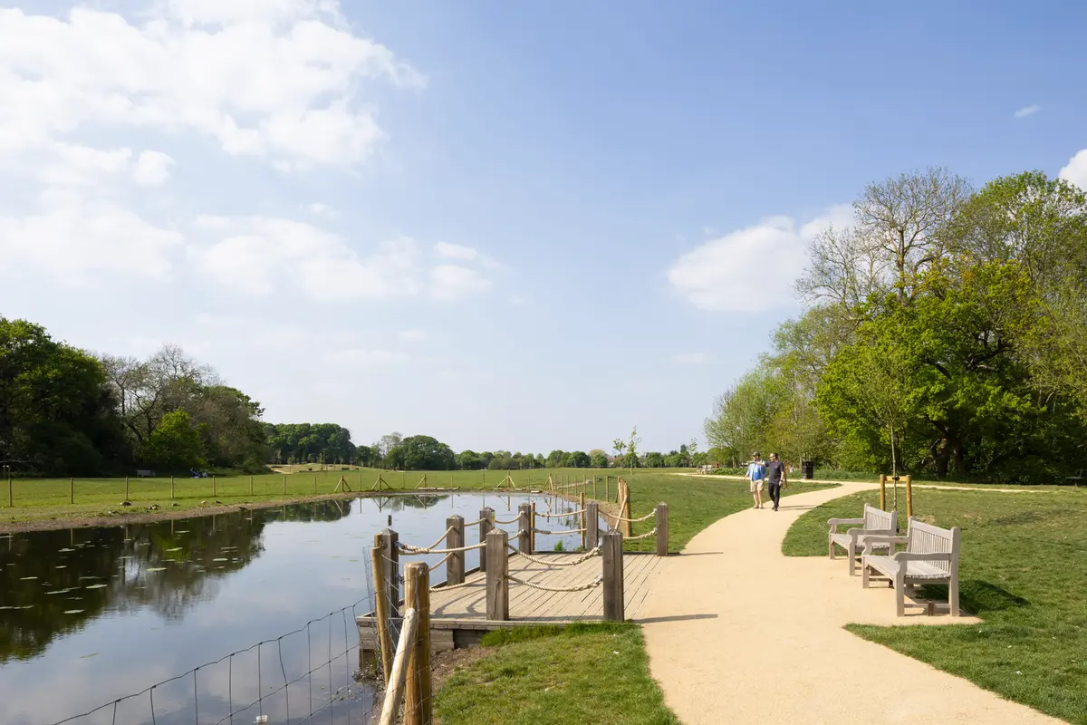 Beckenham Place Park East, London Borough of Lewisham for London Borough of Lewisham with BDP, Metis, ADAS, Ian Farmer Associates and T Loughman & Co Ltd