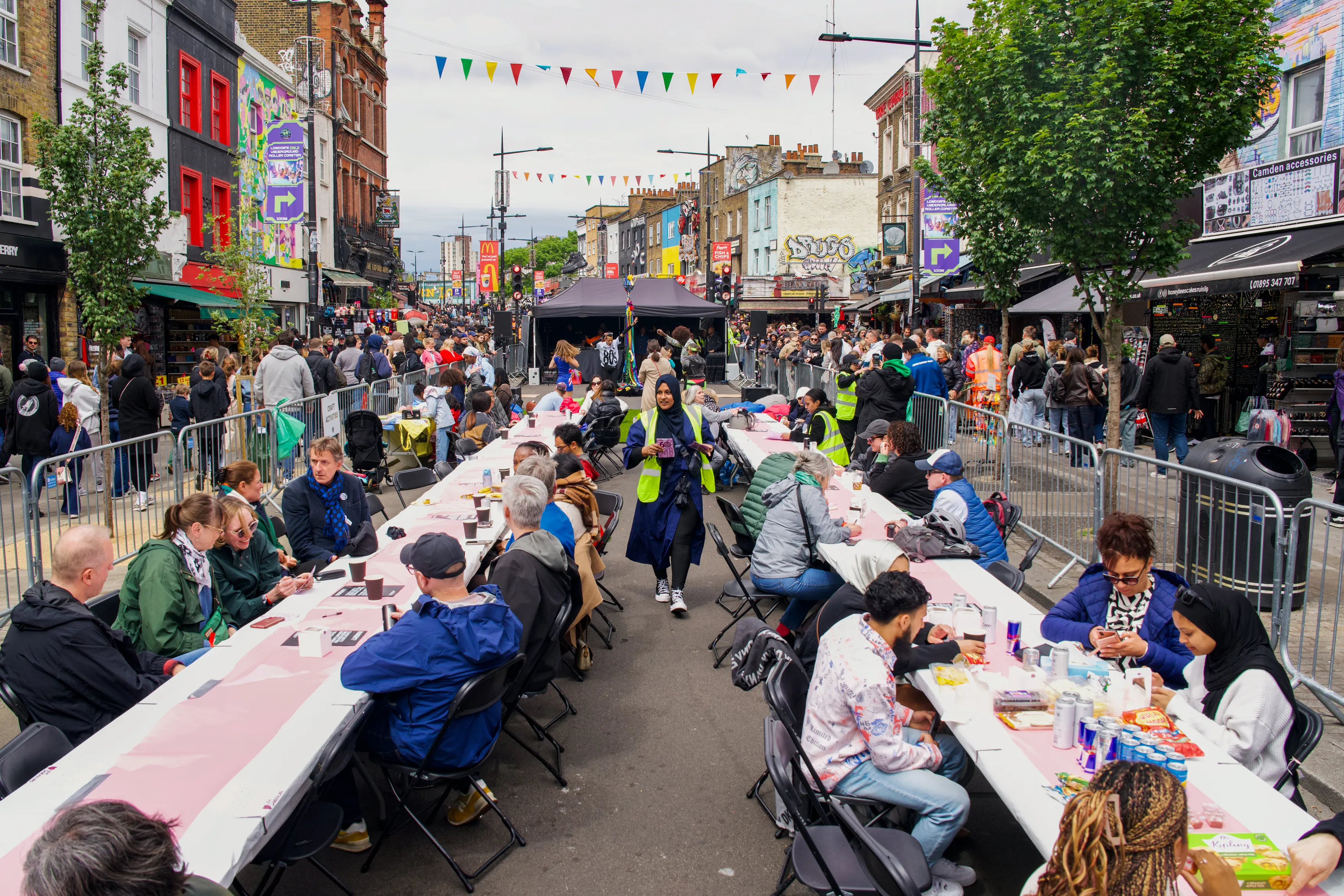 Camden High Street Trial Pedestrianisation, London Borough of Camden for London Borough of Camden