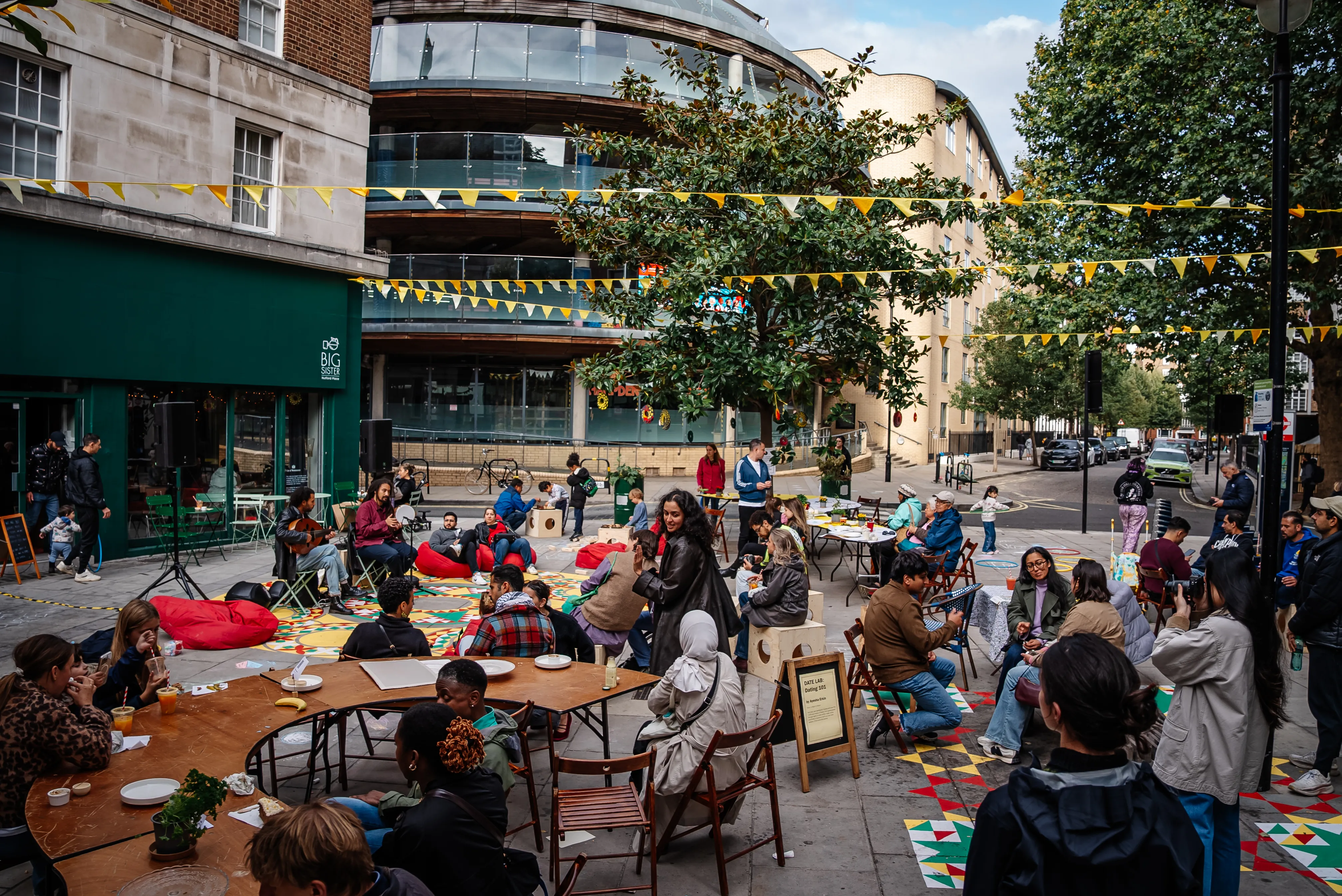 Designing the Magic Carpet at Nutford Place, City of Westminster for Portman Estate and Westminster City Council with Root And Erect and Marble Arch BID