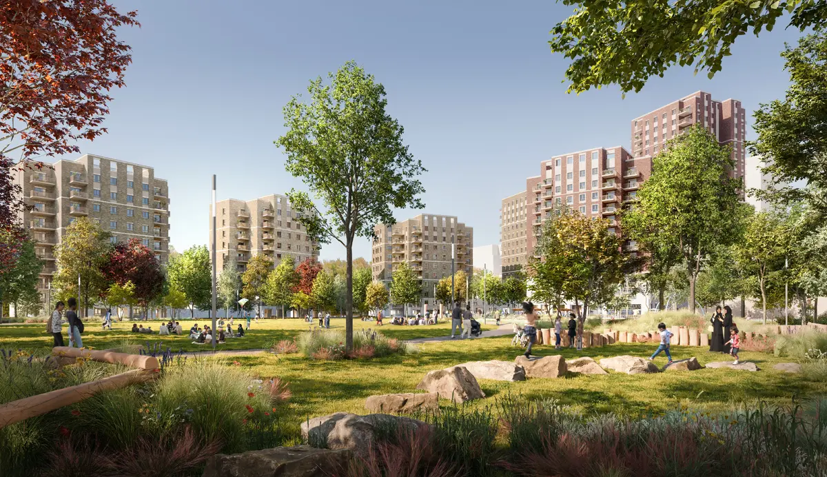 The Teviot Estate Regeneration, London Borough of Tower Hamlets for Teviot Partners LLP (Poplar HARCA and The Hill Group) with BPTW, Outerspace, Lichfields, Meinhardt and Trium