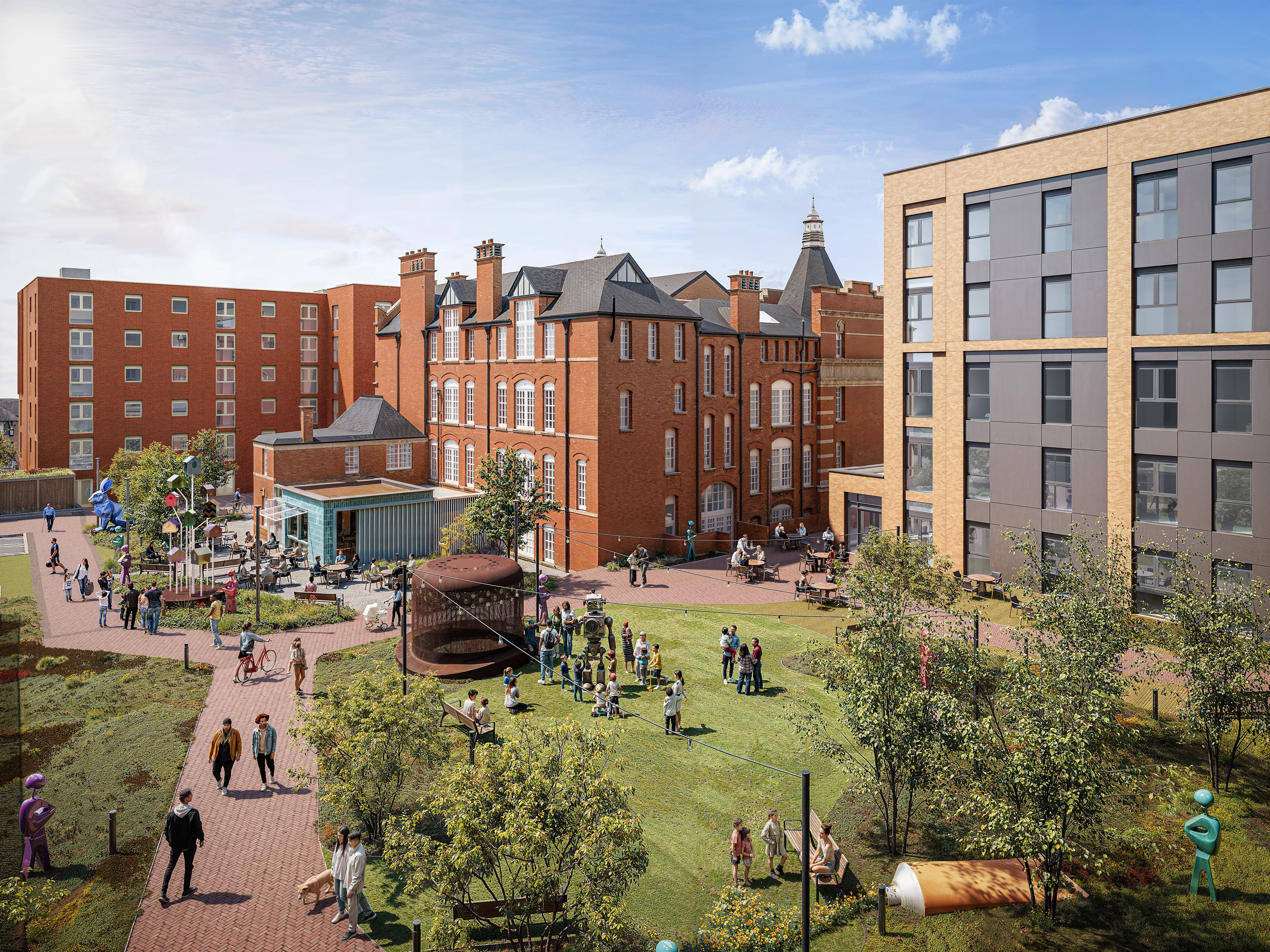 Stopford Park, Stockport for Cityheart with Layer Studio, WSP, Day Architecture and Sheila Bird