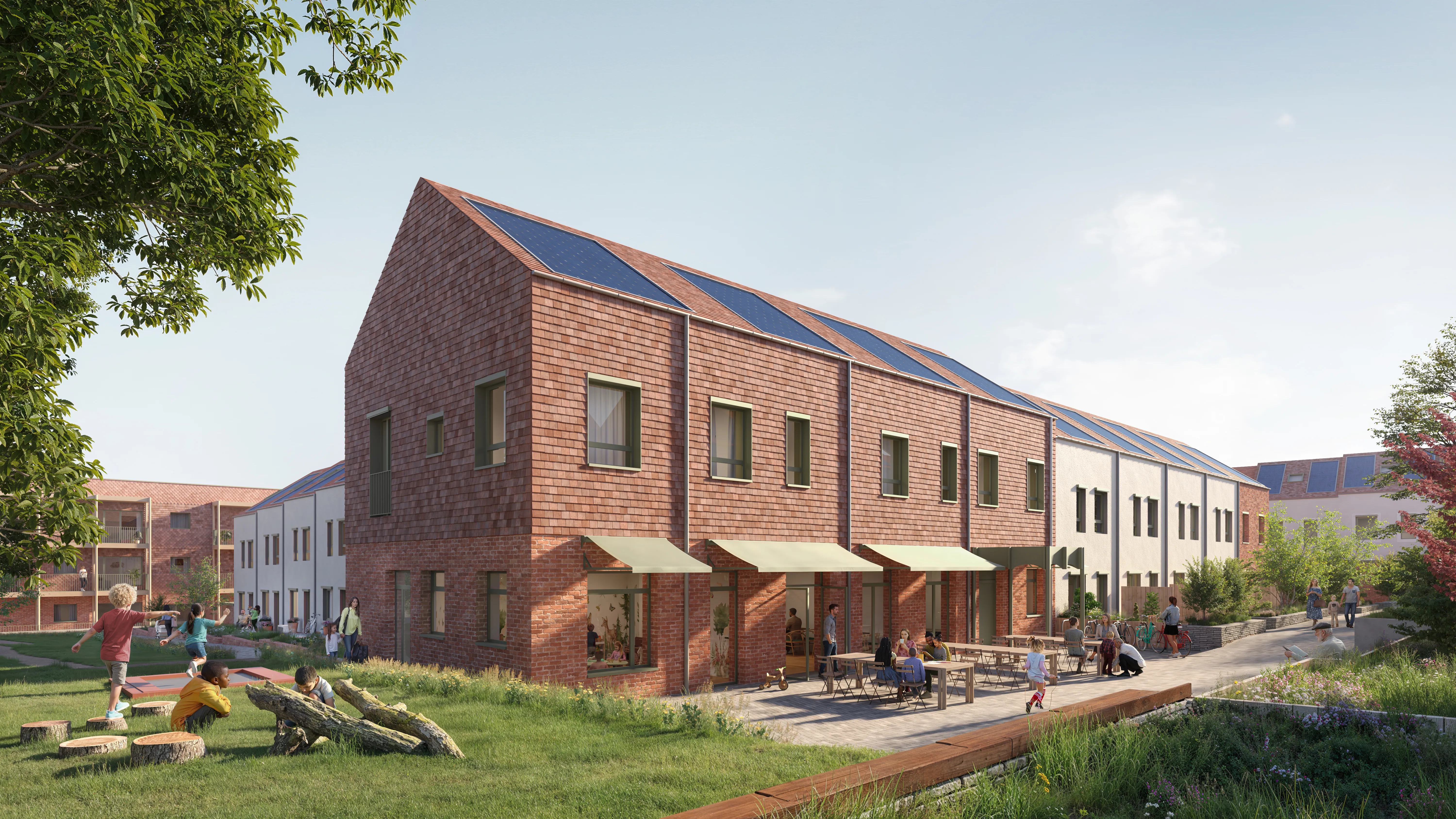 Westwick Row, Hemel Hempstead for The Crown Estate and TOWN with David Lock Associates, Periscope, Mole, Archio and David Lock Associates