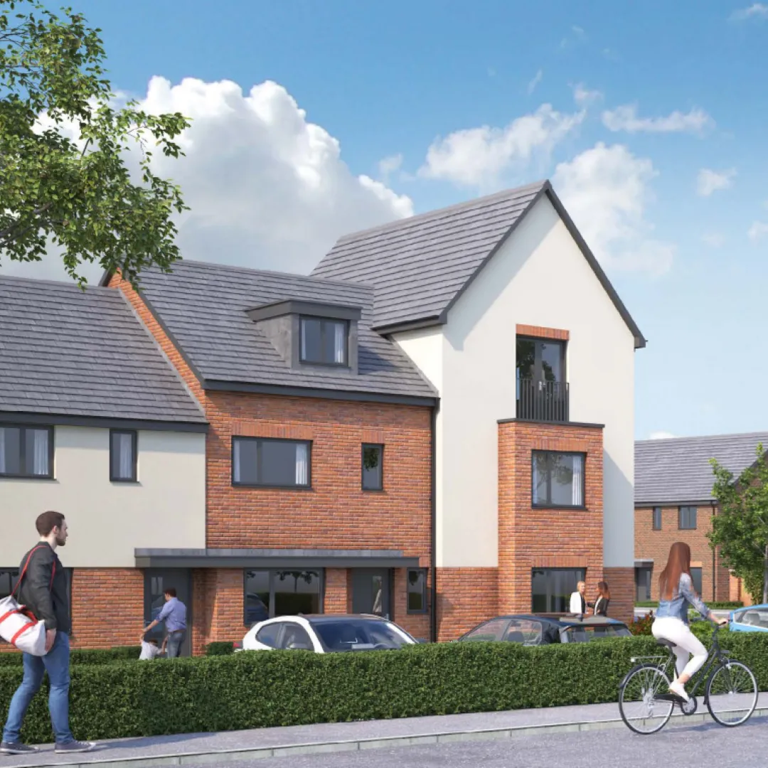 Yorke Drive Regeneration Project, Newark for Newark and Sherwood District Council with Lovell and Compendium Living